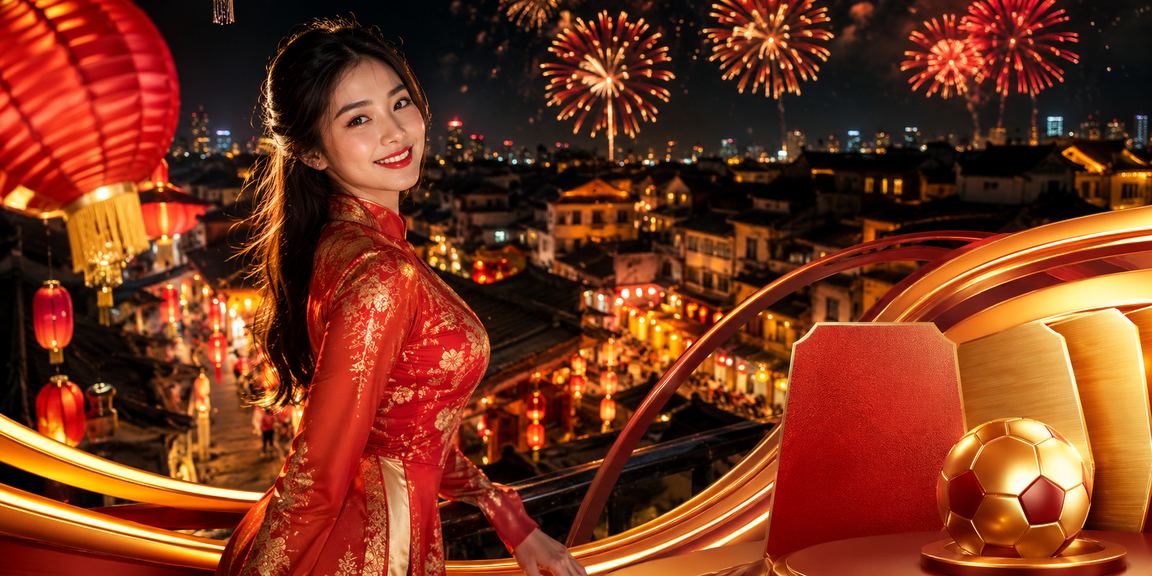 Người chơi thể thao cá cược trực tuyến tại Hà Nội với trang phục áo dài truyền thống